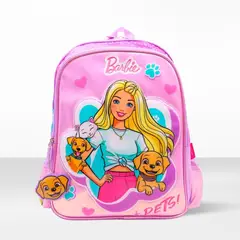 GENERICO - Mochila Para Niña Barbie Puppy Childrens Club