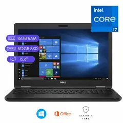 DELL - Laptop Reacondicionada 5590 CORE I7 8VA/ 16GB RAM/ 512GB SSD/ 15.6"