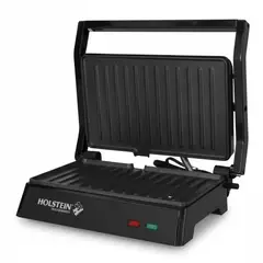 HOLSTEIN HOUSEWARES - Grill Panini de 2 puestos de 180°