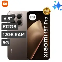 XIAOMI - 15T PRO 12GB 512GB - GOLD