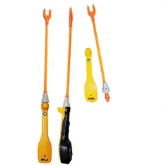 GENERICO - Picana Eléctrica Profesional para Ganado con Linterna LED – 1.30 metros