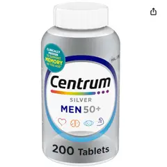 GENERICO - CENTRUM SILVER HOMBRE 50+, 200 TABLETAS