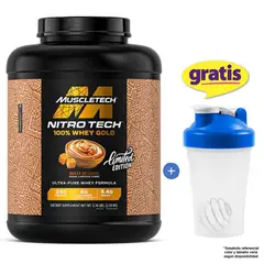 Muscletech - Nitro tech 100% Whey Gold 2.33 kg Sabor Dulce de Leche