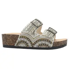 CHALADA - Sandalia Mujer Blanco Casual Doit-20