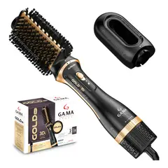 GAMA - Cepillo Secador GA.MA Gold 3D Ultra Ion 1200W Alisador y Voluminizador