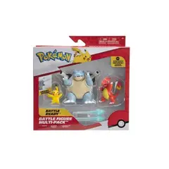 POKEMON - Jazwares Blastoise Charmeleon Pikachu