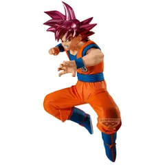 BANPRESTO - Figura SS Goku God Dragon Ball Super