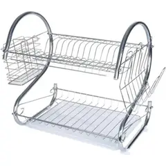 GENERICO - Escurridor Organizador Secador de Platos y Vasos