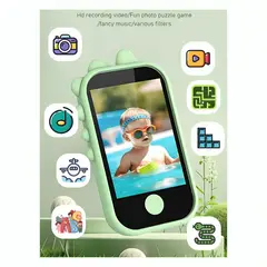 GENERICO - Mini Cámara Digital Tipo Teléfono Juguete para Niños