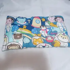 GENERICO - Almohada para niños pequeños de doble cara cemento