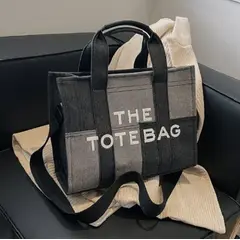 GENERICO - CARTERA DENIM - TOTE BAG JEAN MUJER