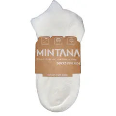 MINTANA - PACK 3 MEDIAS TOBILLERAS BAMBÚ SIN COSTURAS NIÑAS