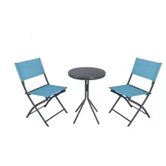 GENERICO - Juego de balcon capuchino Celeste