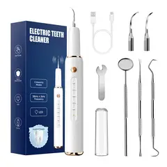 GIOIO - Limpiador ultrasónico elimina sarro y placa dental