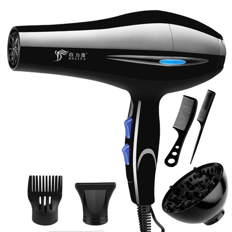 Secador de Pelo de Alta Potencia con Aire Frío y Caliente