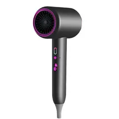 GIOIO - Secador de Alta Potencia con Iones Aire Frío y Caliente