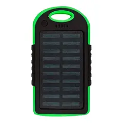 ALKALINE CARE - Cargador Soler Externo - Power Bank - Panel Solar Y Luz Led
