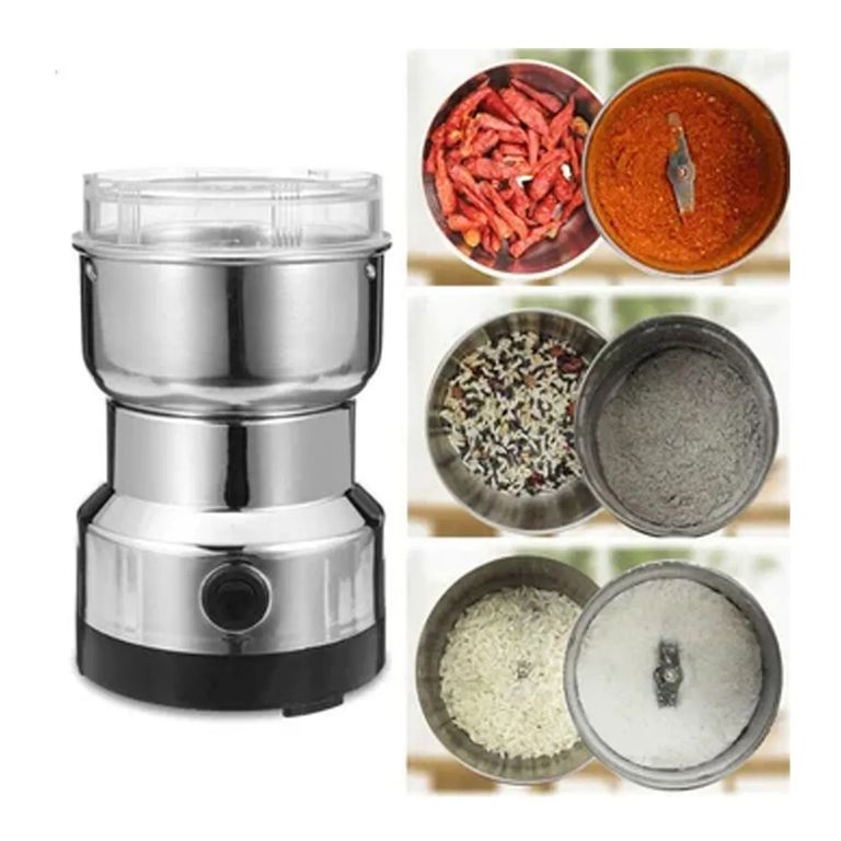 Molino Eléctrico 150W de Acero Inoxidable para Café, Granos y Especias