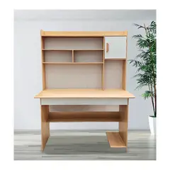 GENERICO - Escritorio Moderno 8 divisiones Marrón Claro 120cm ZZ83