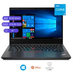 LENOVO - Laptop Reacondicionada Thinkpad E14 Core i511va - 8gb RAM - 512gb SSD
