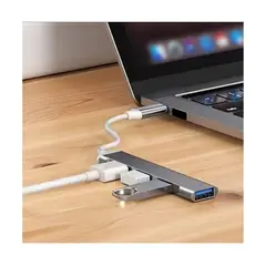 GENERICO - Adaptador USB de 4 Puertos