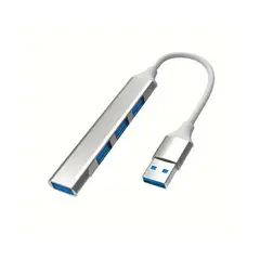 GENERICO - Adaptador USB de 4 Puertos