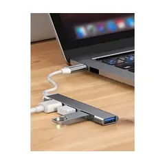 GENERICO - Adaptador USB de 4 Puertos