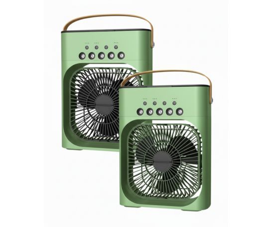Mini Ventilador Portátil - Verde claro