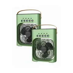 GENERICO - Mini Ventilador Portátil - Verde claro