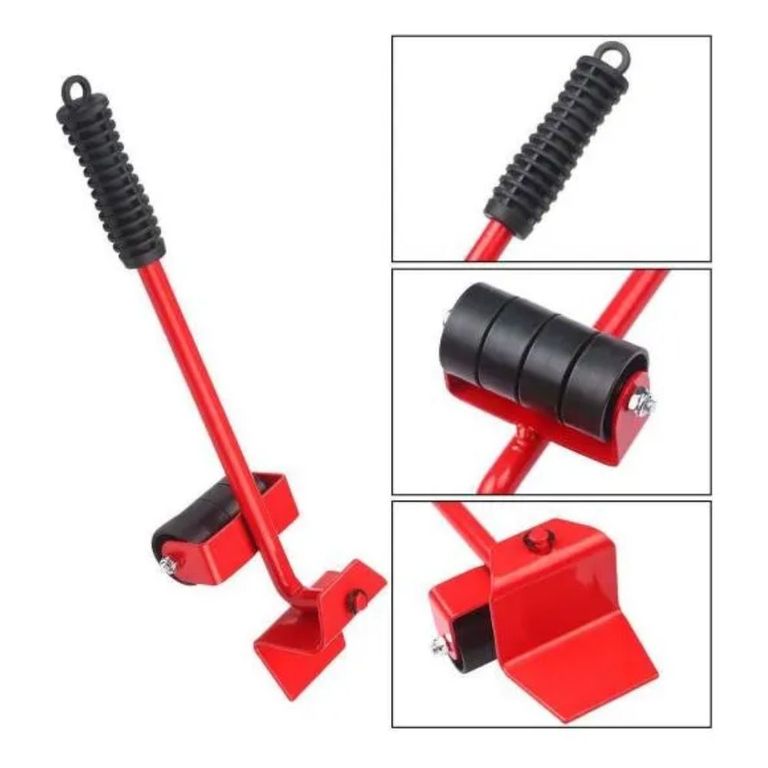 SET DE HERRAMIENTAS PARA MUDANZA PALANCA LEVANTA MUEBLES