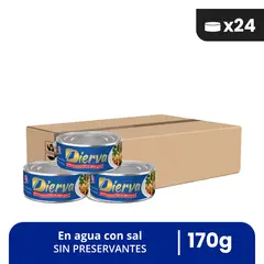 CARABELA - CONSERVA DE POLLO EN AGUA Y SAL PACK X24