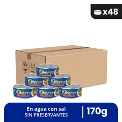 CARABELA - CONSERVA DE POLLO EN AGUA Y SAL PACK X48
