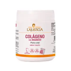 ANA MARIA LAJUSTICIA - COLÁGENO CON MAGNESIO presentación en polvo sabor neutro
