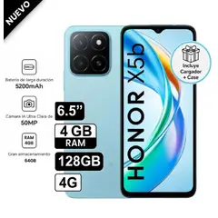 HONOR - Celular X5b 4GB Ram 128GB - Ocean Blue