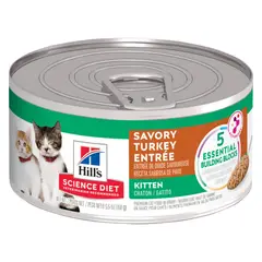 HILLS - Kitten 5.5oz lata 156gr - Pavo, Gatos Cachorros