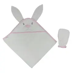 BANNITAS - Toalla de felpa de conejo