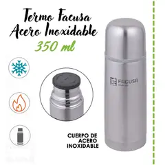 FACUSA - Termo de Acero Inoxidable 350 ml