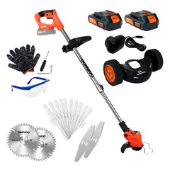 DAEWOO - Cortadora Bordeadora Orilladora Césped Inalámbrica 21V DALBC-20WH 150mm 9500rpm