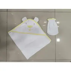 BANNITAS - Toalla de felpa algodón Osito