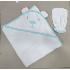 BANNITAS - Toalla de felpa algodón Osito