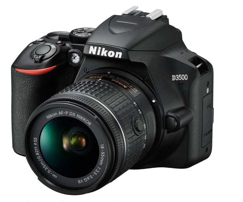 D3500 DSLR Con lente AF-P DX 18-55mm f35-56G VR
