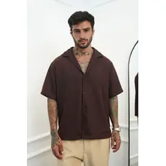 GENERICO - Camisa Tejida de hombre