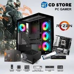 AMD - PC Gamer - RYZEN 7 8700G, RAM 16GB SSD 1TB CASE RGB FUENTE GOLD 650W