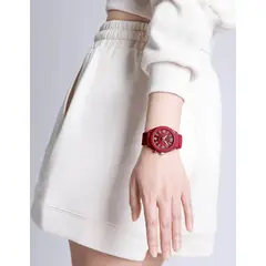 NAVIFORCE - Reloj 7103 Damas Color Rojo