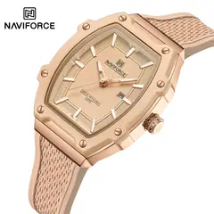 NAVIFORCE - Reloj 8069 de Mujer Oro Rosa