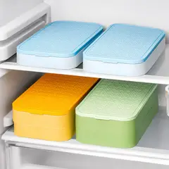 GENERICO - PACK DE 3 MOLDES PARA HIELO CON DISEÑOS VARIADOS - CARITAS, PECES Y HEXÁGONOS