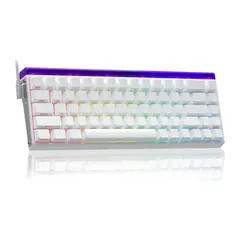 AULA - Teclado Hero 68 He Magnético Blanco EN