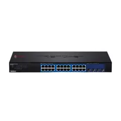 TRENDNET - SWITCH TEG-30284 ADMI 24PTS GB + 4SFP+ 10GB