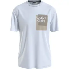 CALVIN KLEIN - CAMISETA OVERLAY BOX LOGO T-SHIRT CK