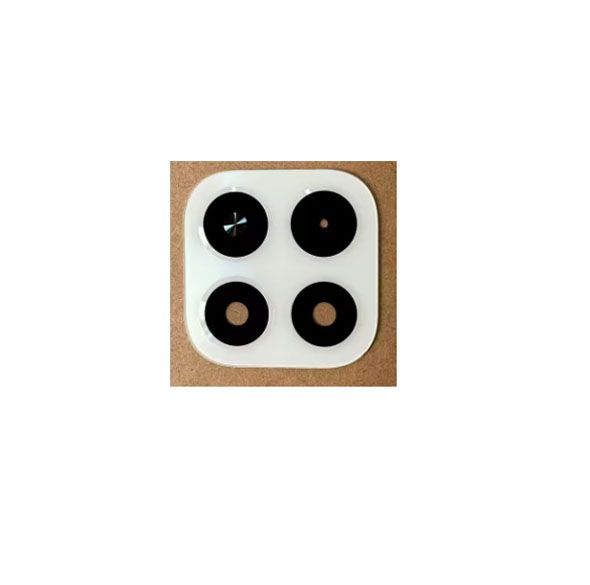 Repuesto lente Vidrio de cámara Huawei Honor X6C Color blanco